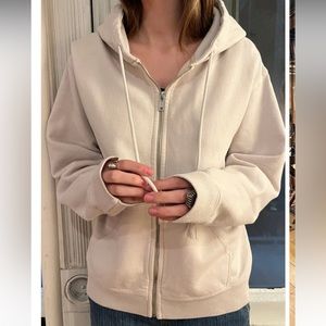 NWT Brandy Melville Christy Zip Up Hoodie